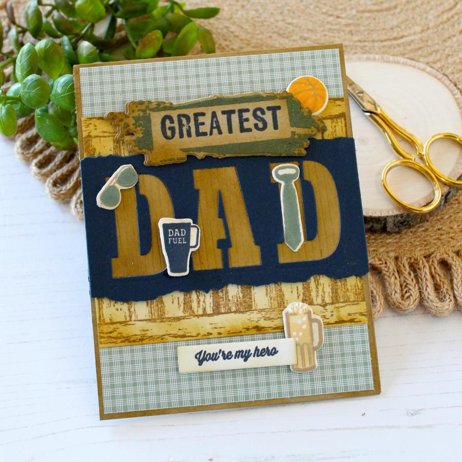 Just for Dad Mini Stamp Set