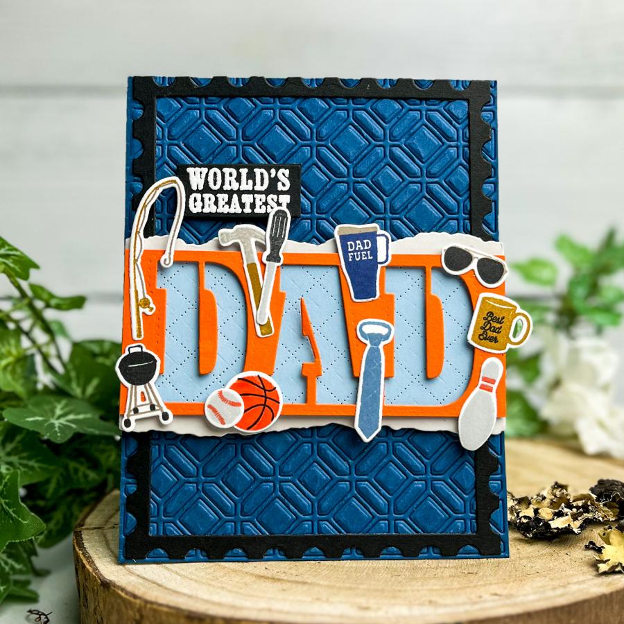 Just for Dad Mini Stamp Set
