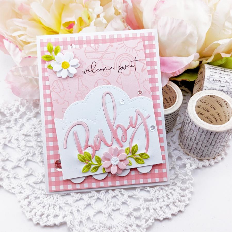 Larger than Life: Baby Sentiments Mini Stamp Set