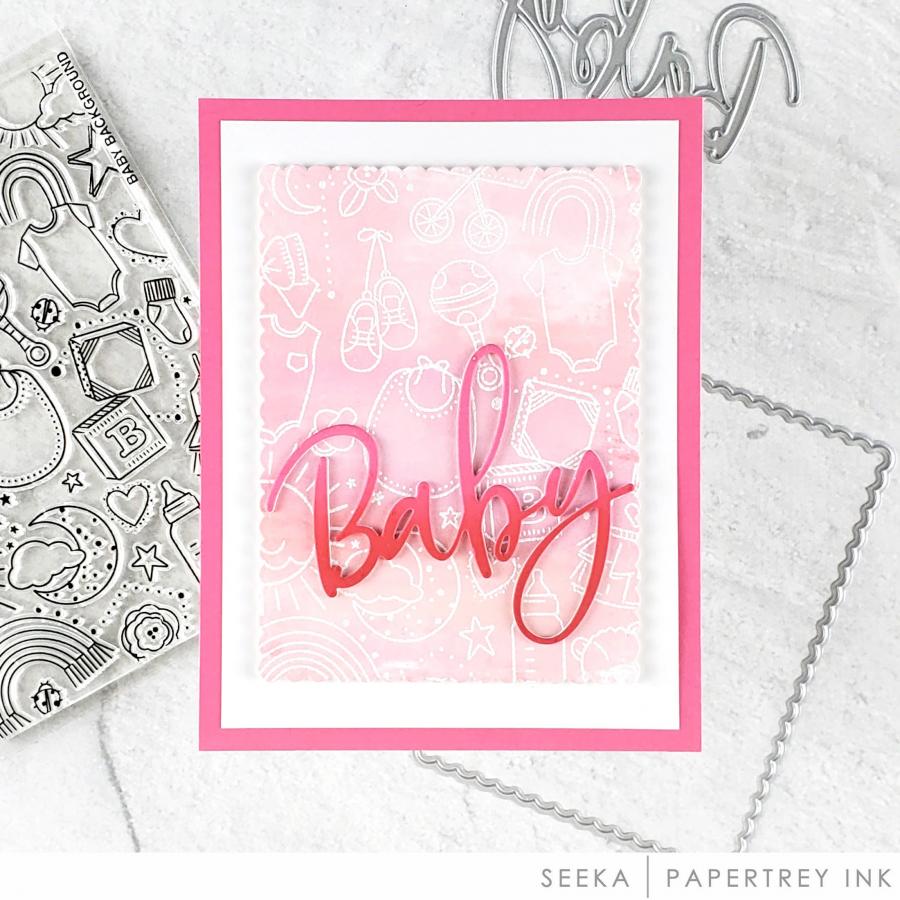 Larger than Life: Baby Sentiments Mini Stamp Set