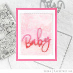 Larger than Life: Baby Sentiments Mini Stamp Set