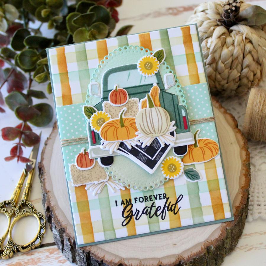 Give Thanks Sentiments Stamp Set