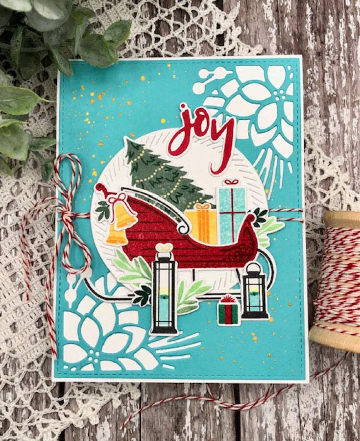 Serene Sleigh Stamp Set