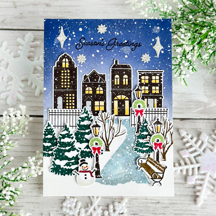Winter in the City Stamp Set