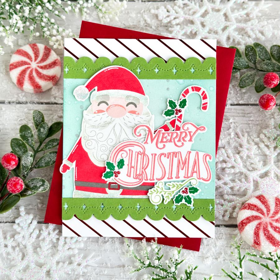 Vintage Holiday Flair Stamp Set