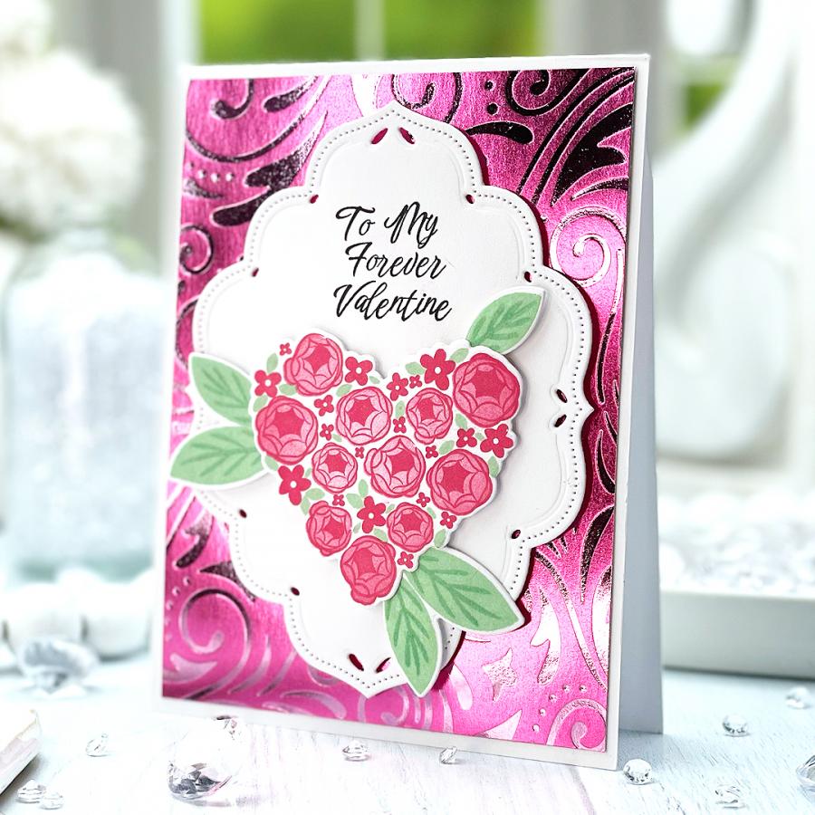 With All My Heart Stamp Set