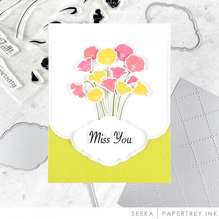 Lofty Petals Stamp Set