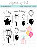 Scribble Balloons Stamp Set