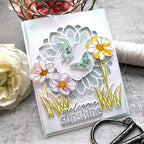 Flutter and Flowers Stamp Set