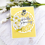 Flutter and Flowers Stamp Set