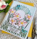 Flutter and Flowers Stamp Set