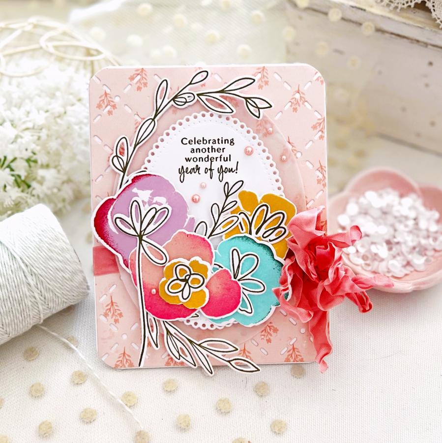 Blissful Blooms Stamp Set