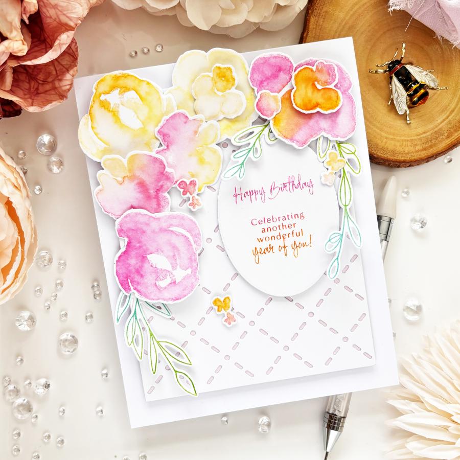 Blissful Blooms Stamp Set