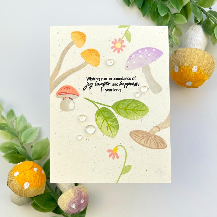 Wild About Mushrooms Stamp Set