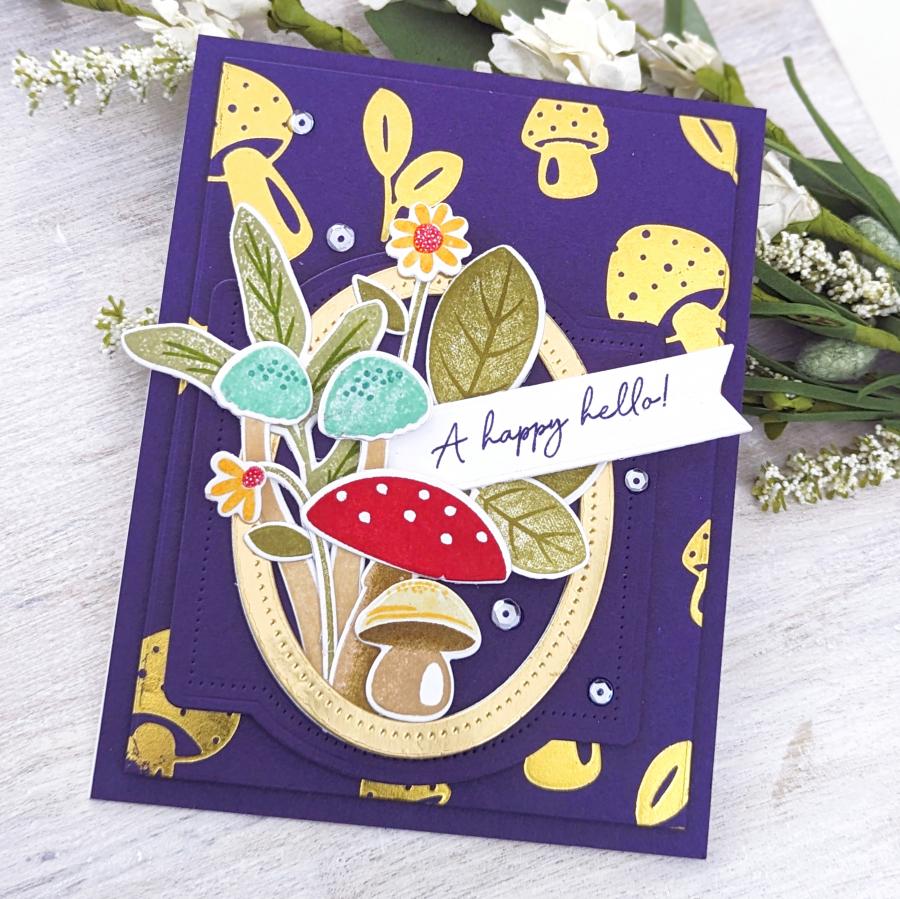 Wild About Mushrooms Stamp Set