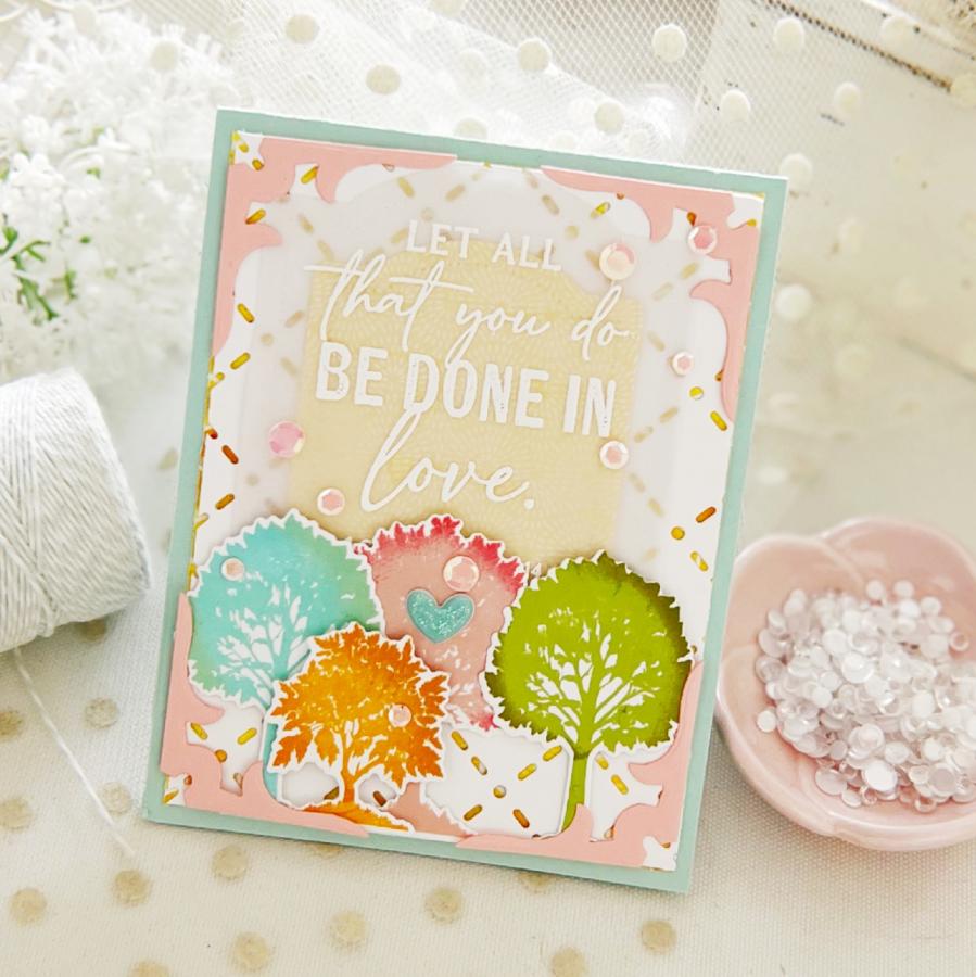 Towering Trees Stamp Set