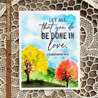 Towering Trees Stamp Set