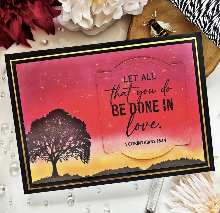 Towering Trees Stamp Set