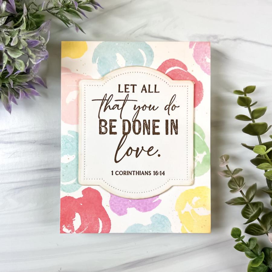 Reflections: April Mini Stamp Set
