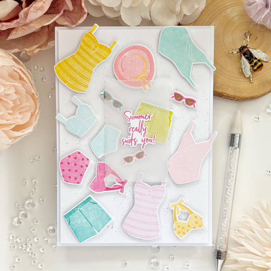 Suited for Summer Stamp Set