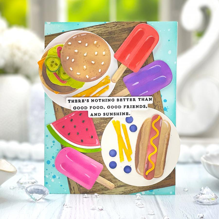 Life's a Picnic Sentiments Stamp Set