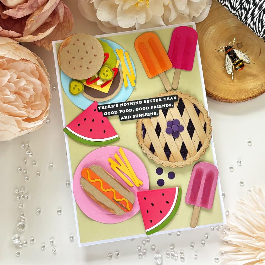 Life's a Picnic Sentiments Stamp Set