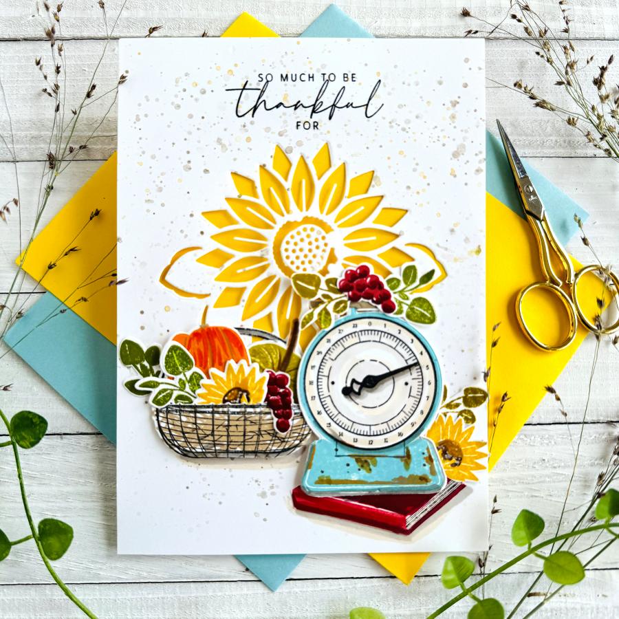 Measured in Abundance Stamp Set