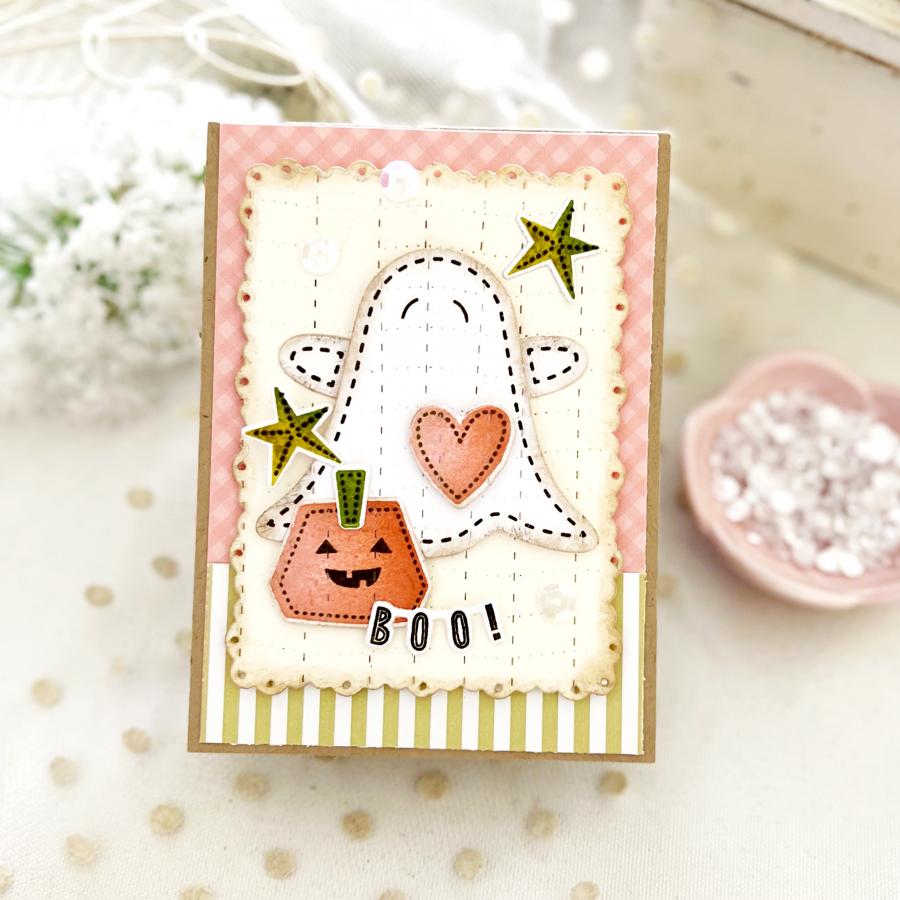 In Stitches: Halloween Stamp Set