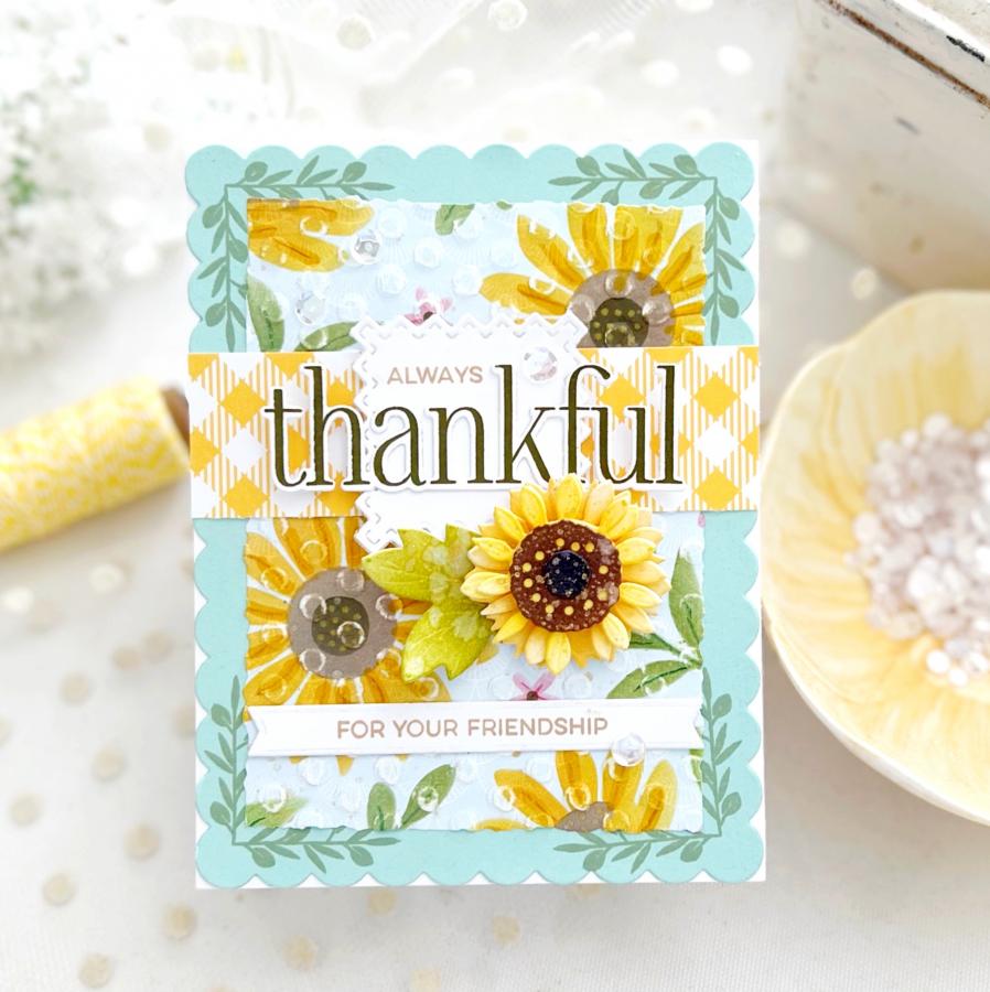 This is Big Sentiments: Thankful Stamp Set