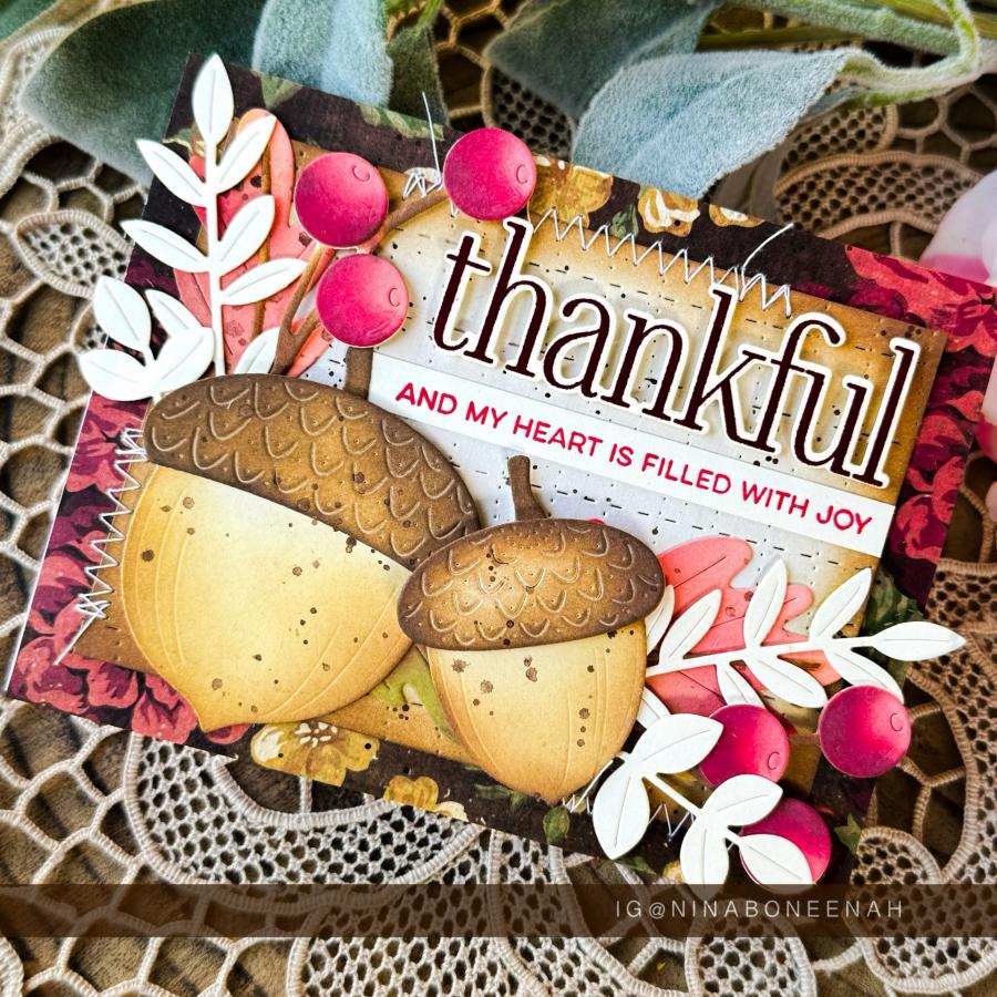 This is Big Sentiments: Thankful Stamp Set