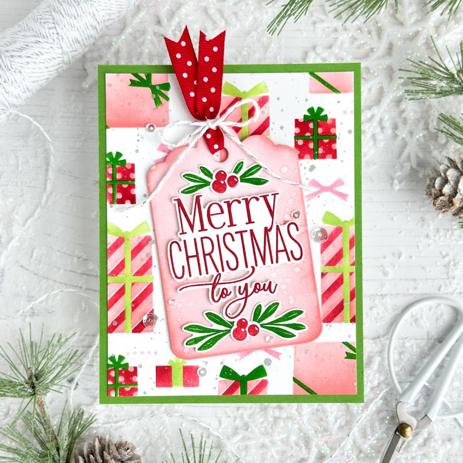 The Bigs Christmas Sentiments Stamp Set