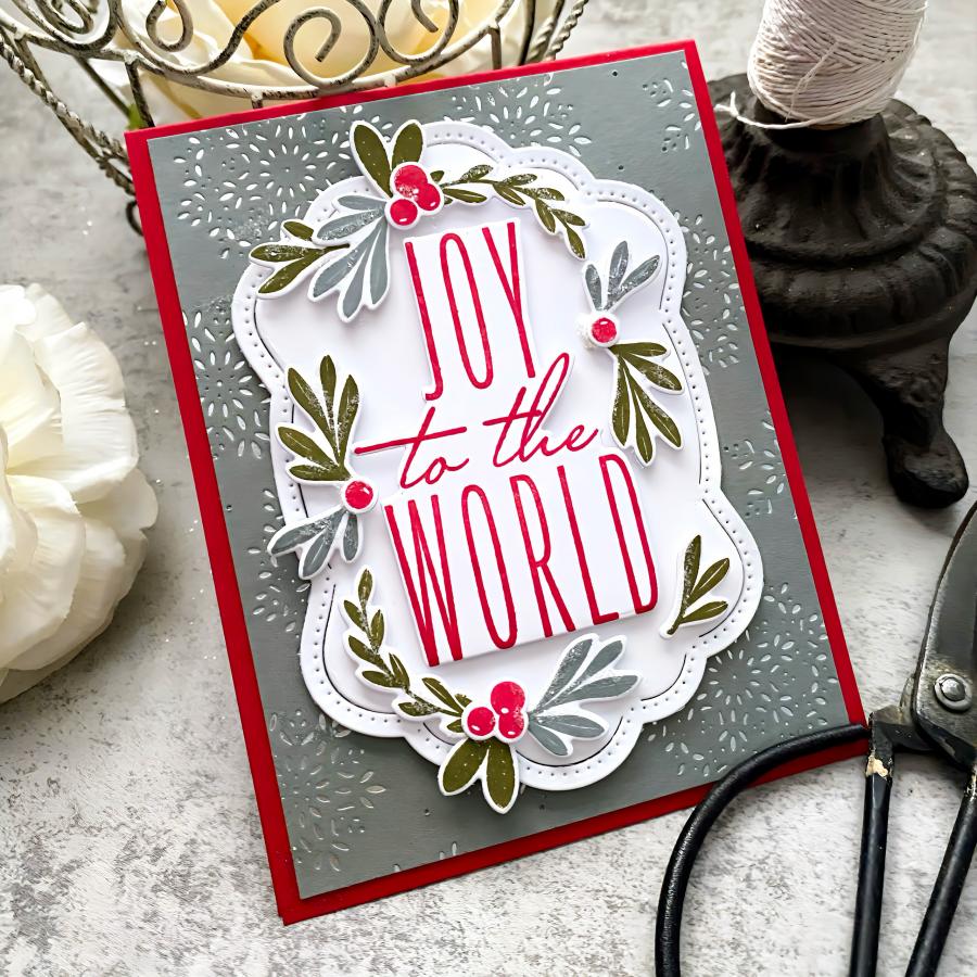 The Bigs Christmas Sentiments Stamp Set