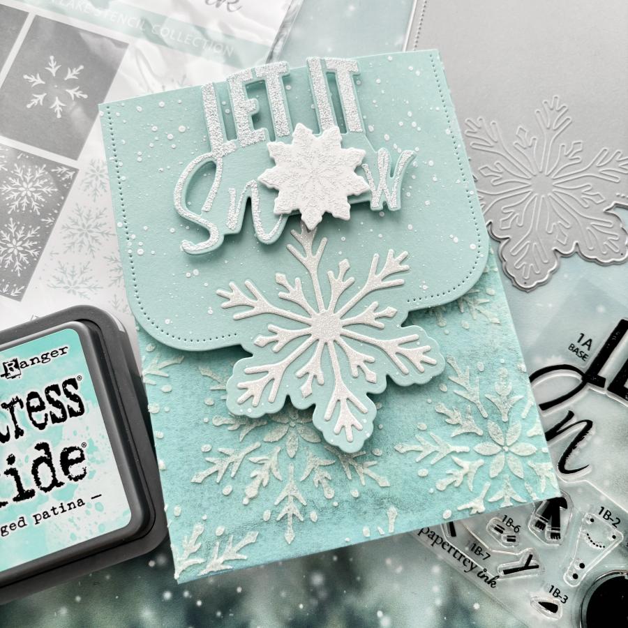 The Bigs Winter Sentiments Stamp Set