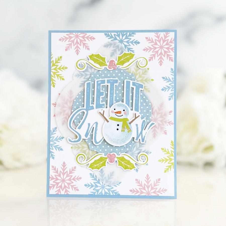 The Bigs Winter Sentiments Stamp Set