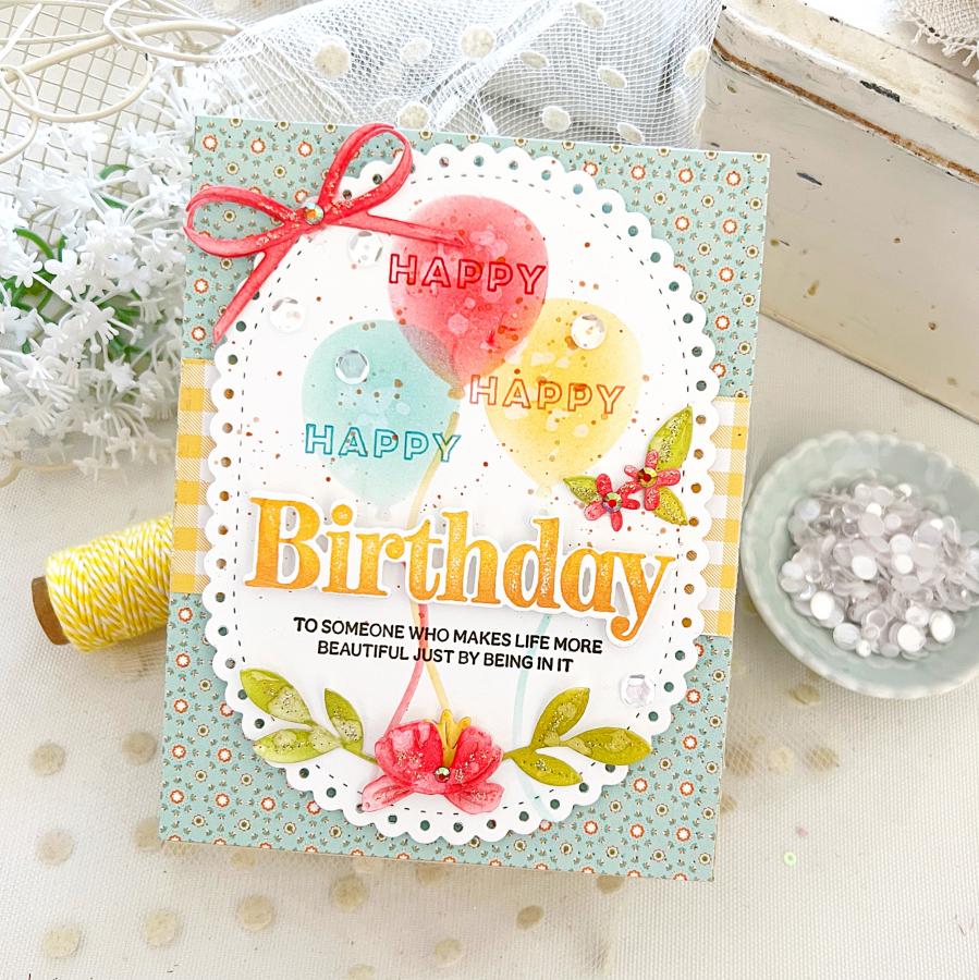 This is Big Sentiments: Birthday Stamp Set