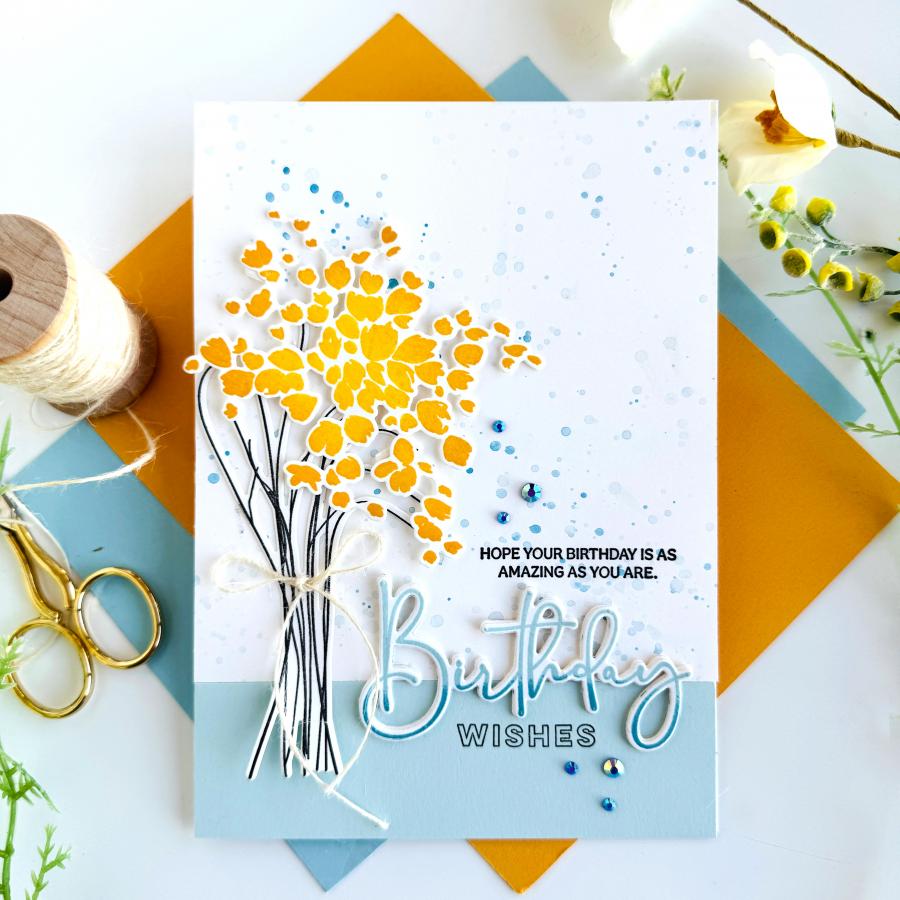 This is Big Sentiments: Birthday Stamp Set