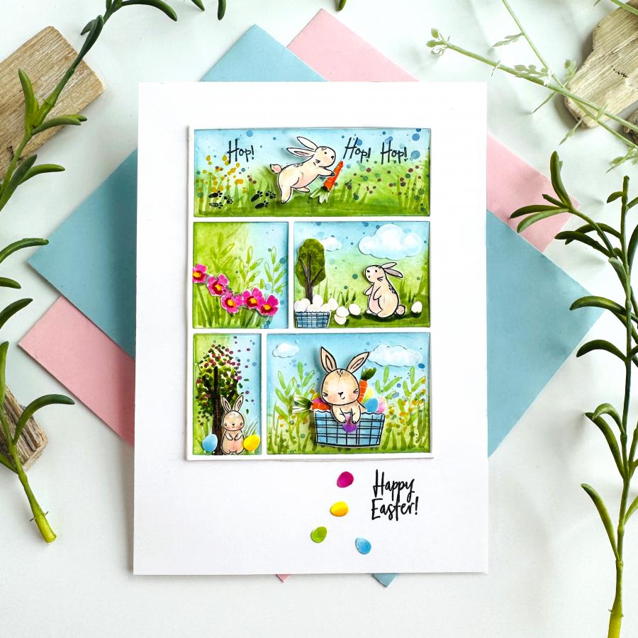 Easter in Frames Stamp Set