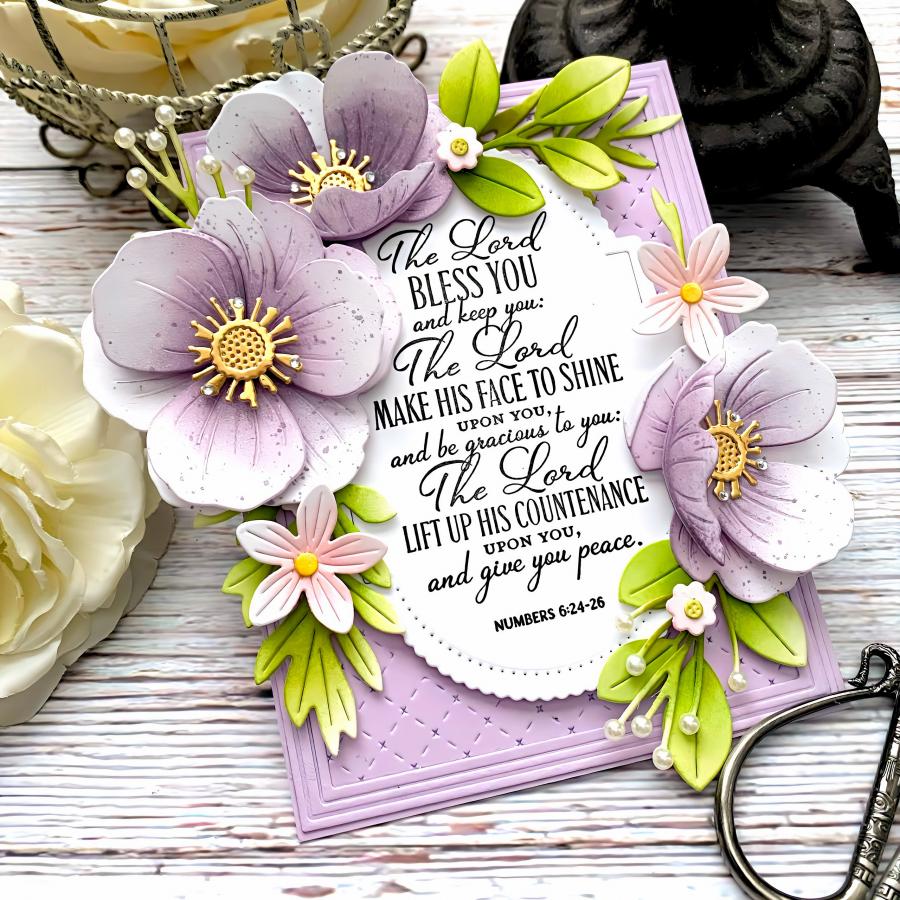 Reflections: Numbers 6 Mini Stamp Set