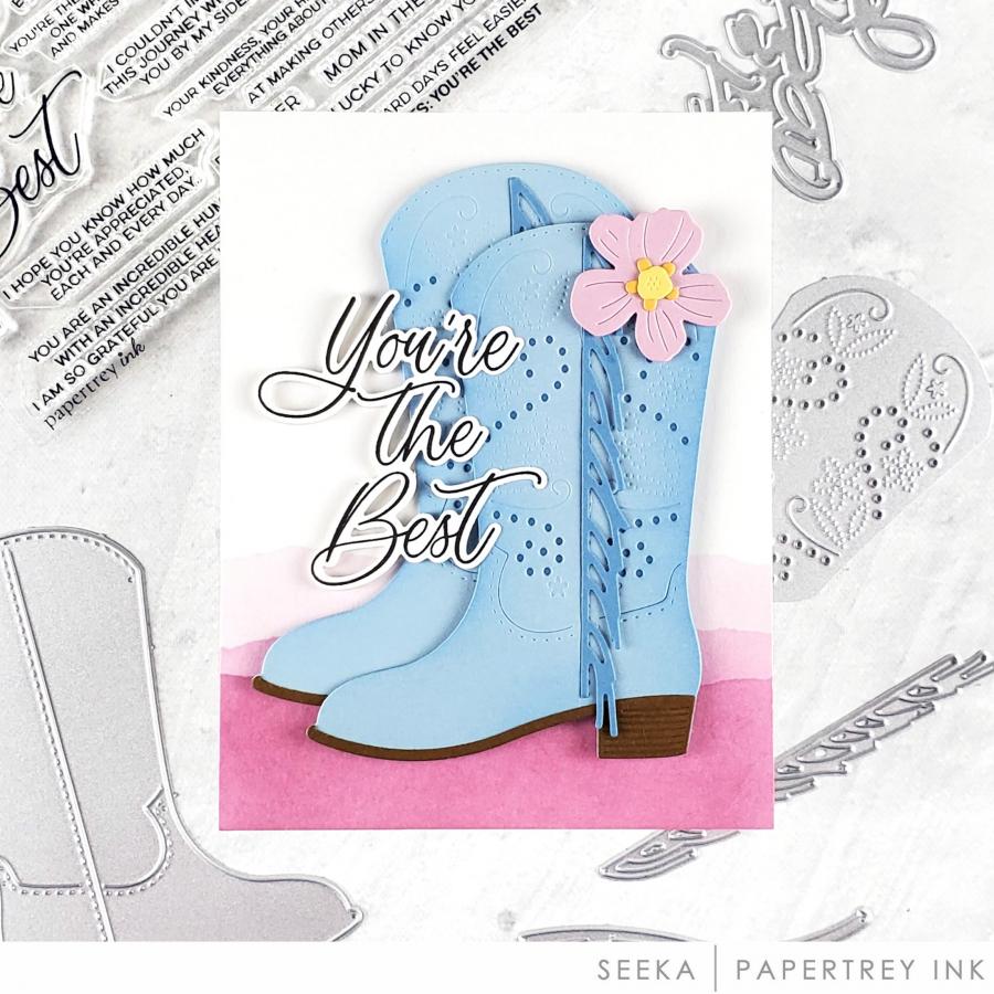 Wild Petals Mini Stamp Set