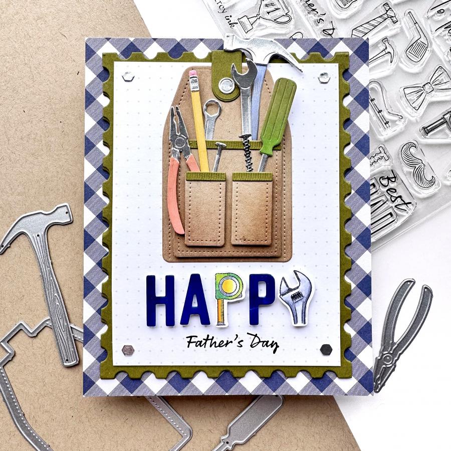 Best Dad Stamp Set