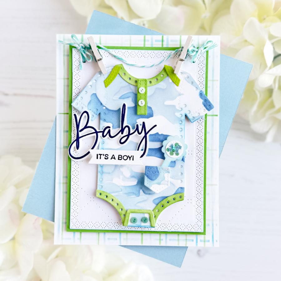 This is Big Sentiments: Baby Stamp Set