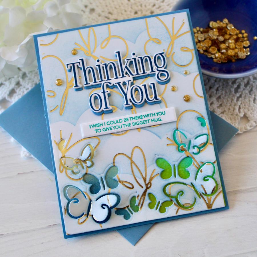 Winged Serenity Mini Stamp Set