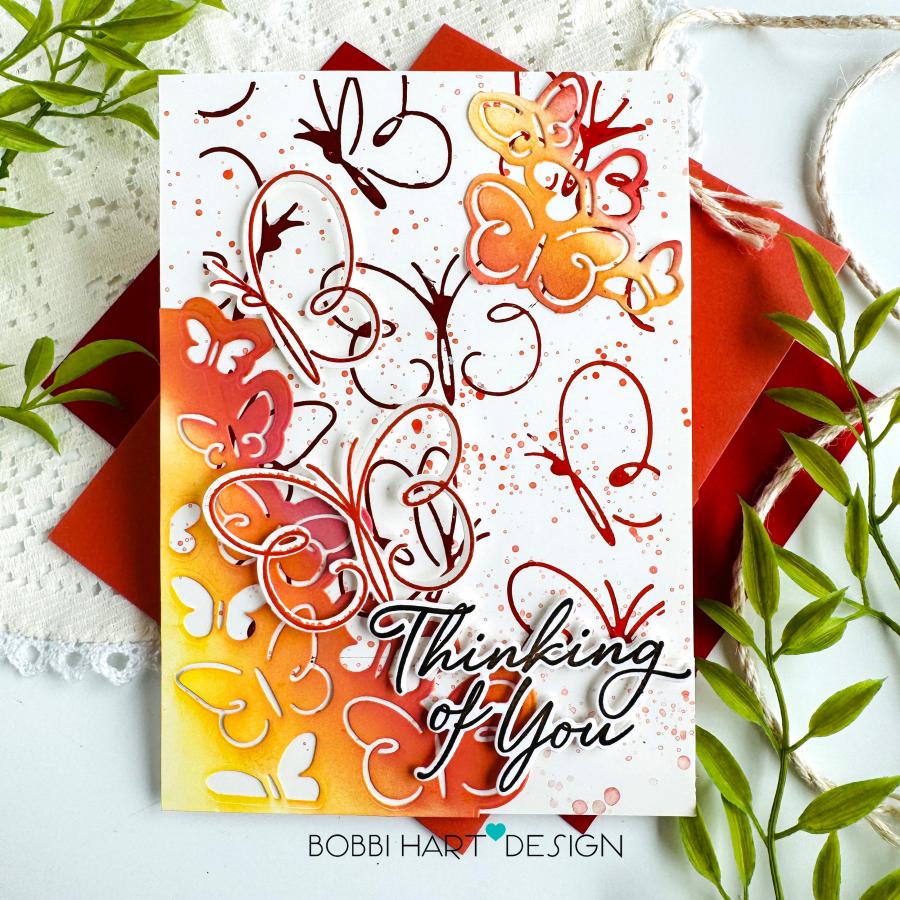 This is Big Sentiments: Thinking of You Stamp Set