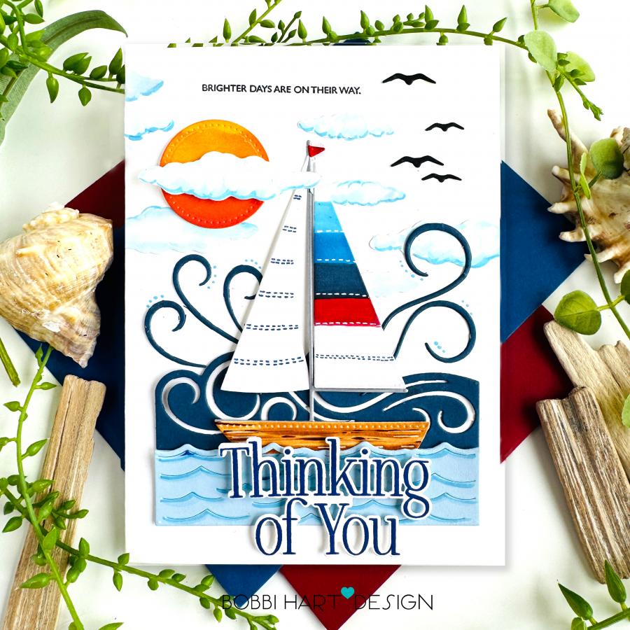 This is Big Sentiments: Thinking of You Stamp Set