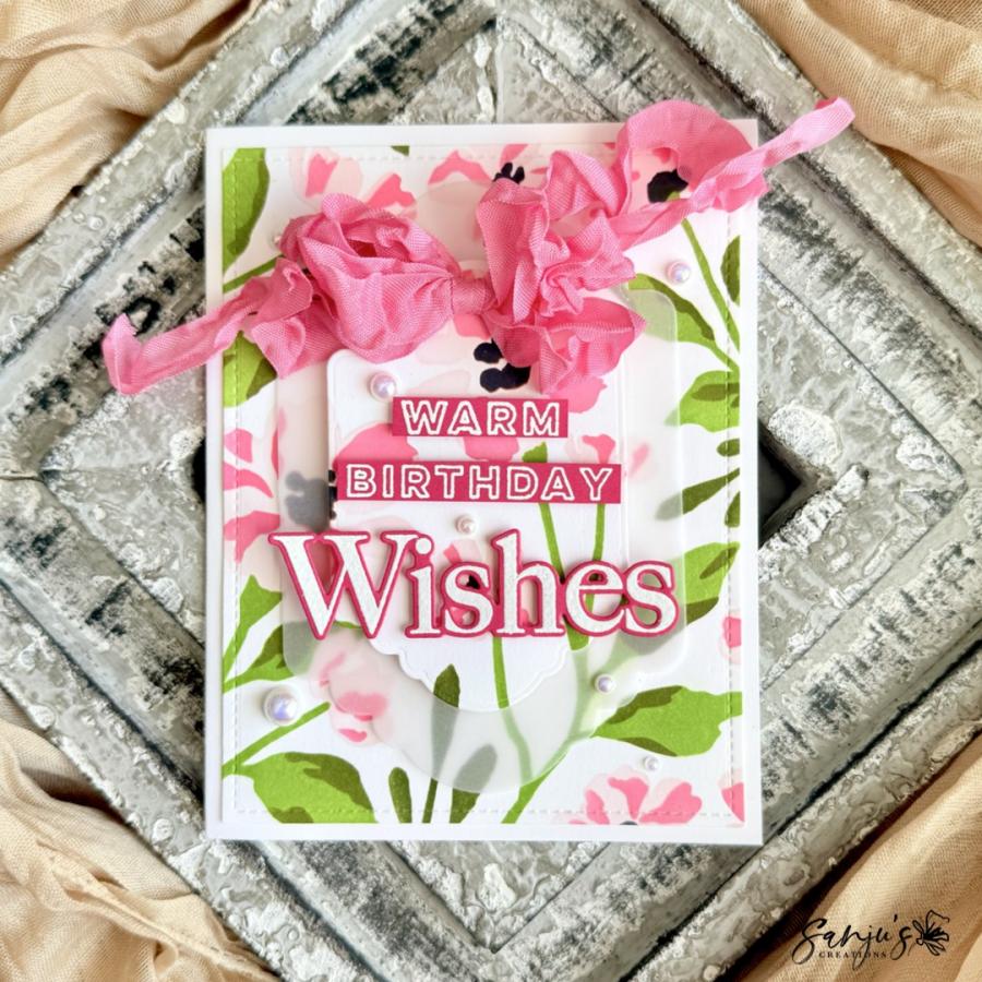 This is Big Sentiments: Wishes Stamp Set