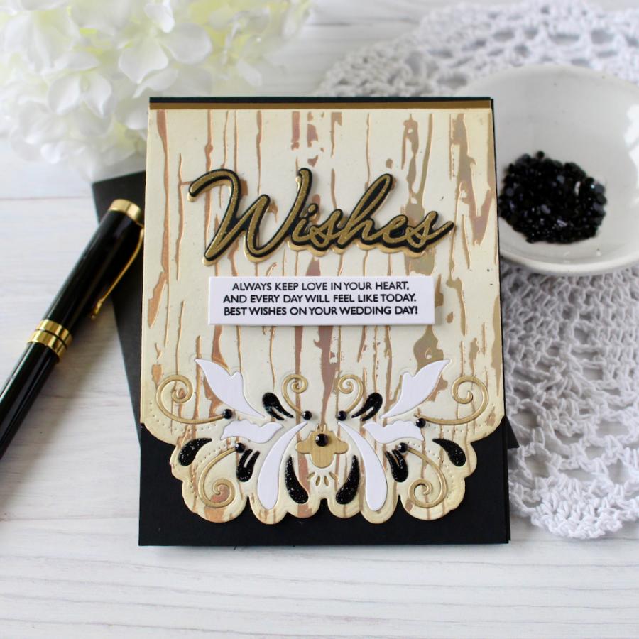 This is Big Sentiments: Wishes Stamp Set