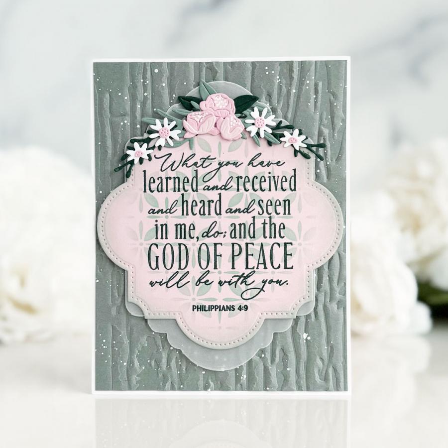 Reflections: Philippians 4 Mini Stamp Set