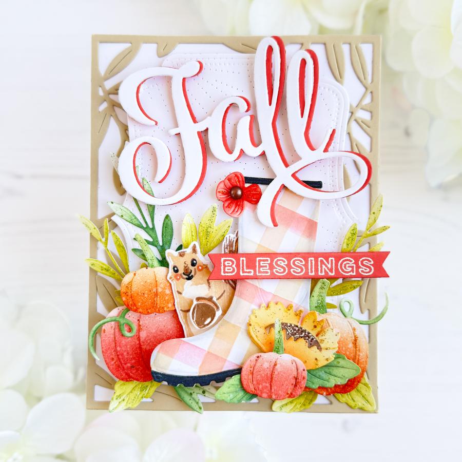 Fall Blessings Stamp Set
