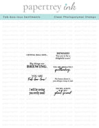 Fab-boo-lous Sentiments Mini Stamp Set