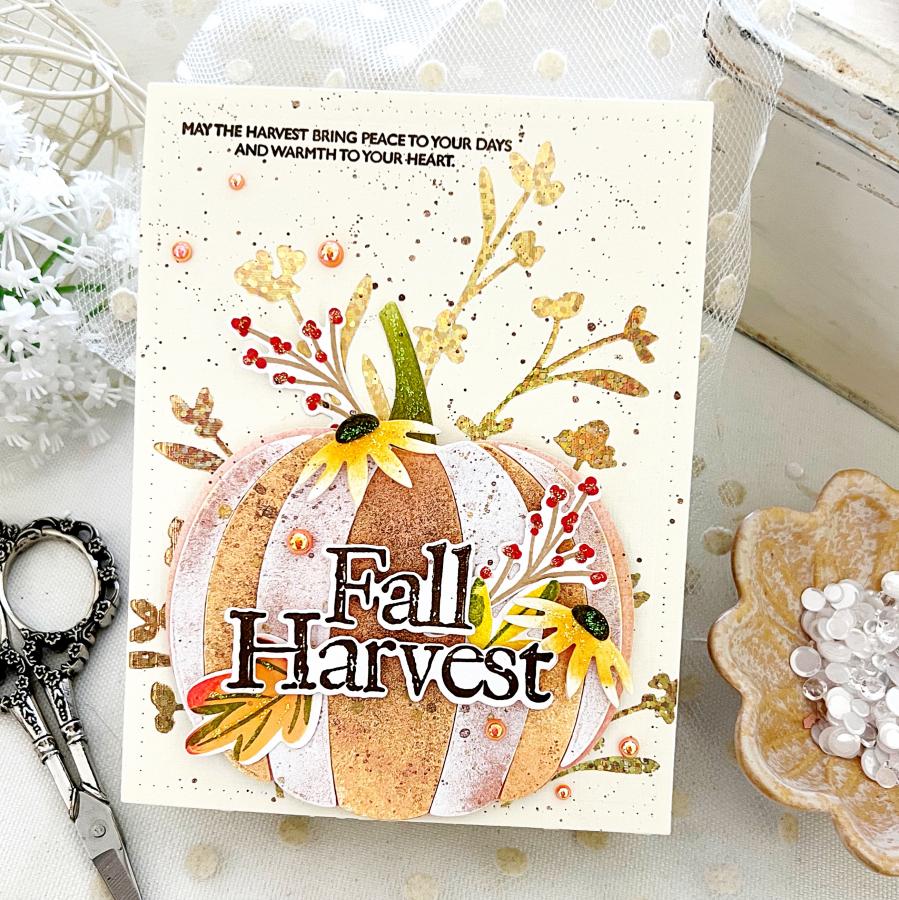 This is Big Sentiments: Fall Harvest Stamp Set
